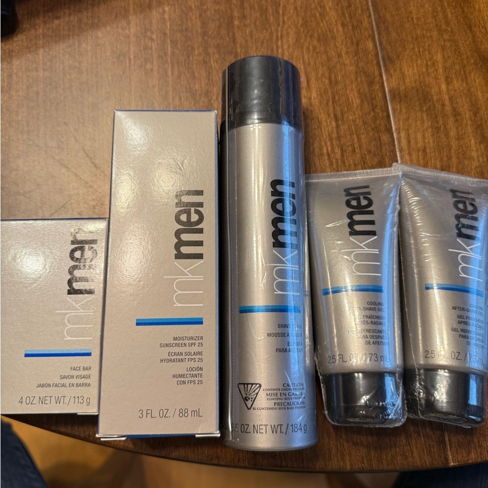 Mary Kay Silver and Black Grooming Suncare Collection